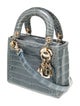 Christian Dior Alligator Lady Dior Mini