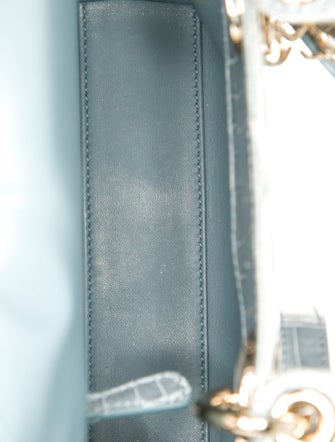 Christian Dior Alligator Lady Dior Mini