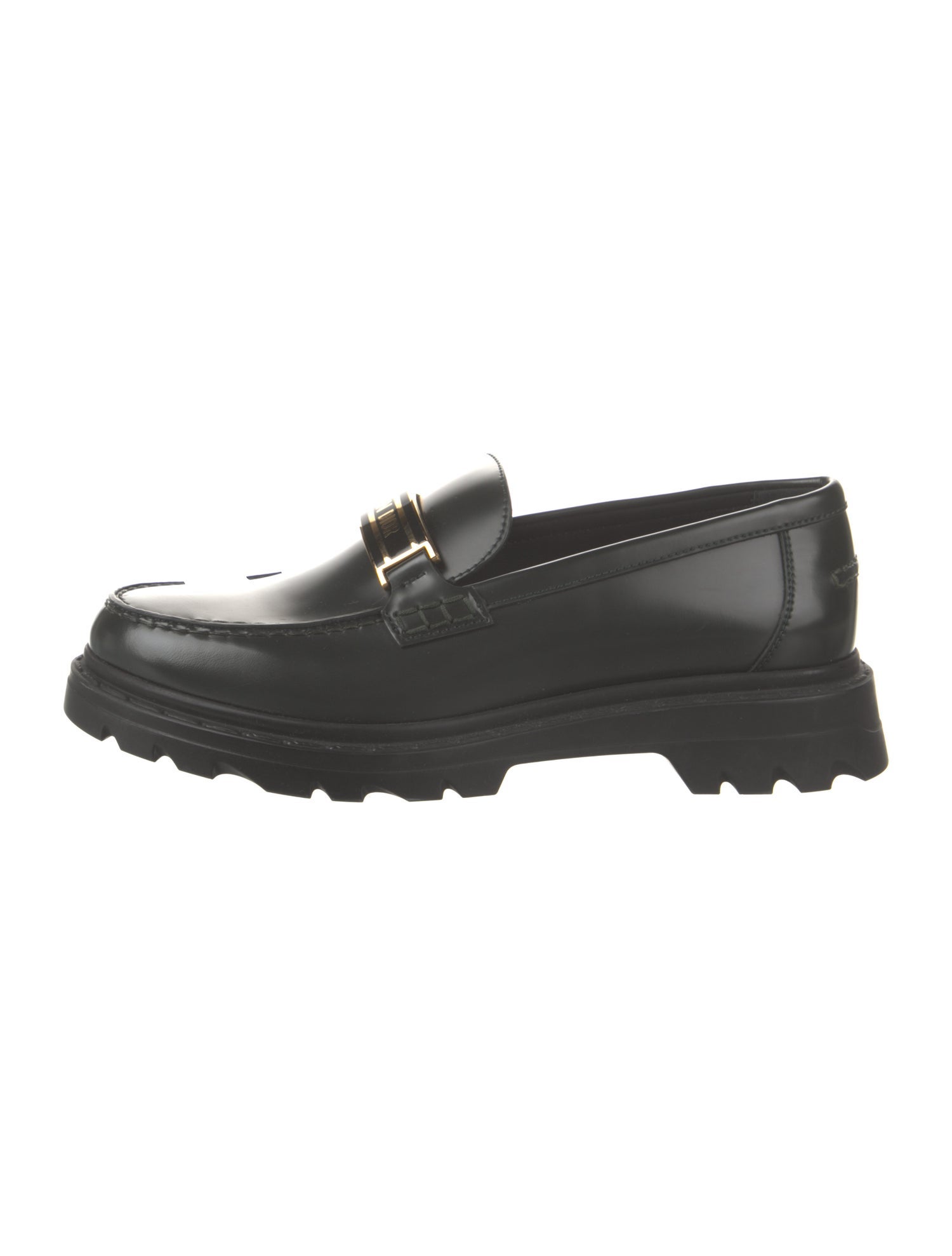 Christian Dior Leather Loafers