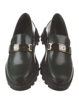 Christian Dior Leather Loafers