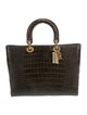 Christian Dior Alligator Lady Dior Large