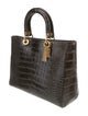 Christian Dior Alligator Lady Dior Large