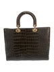 Christian Dior Alligator Lady Dior Large
