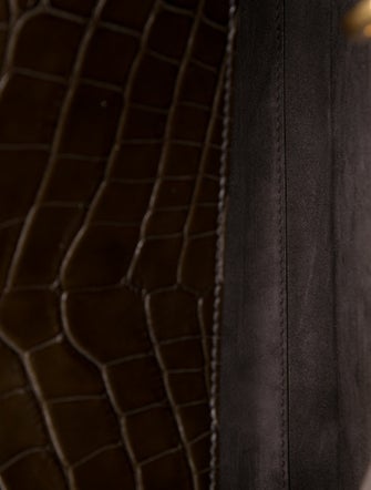 Christian Dior Alligator Lady Dior Large