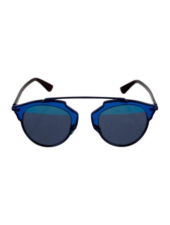 Christian Dior Round Mirrored Sunglasses