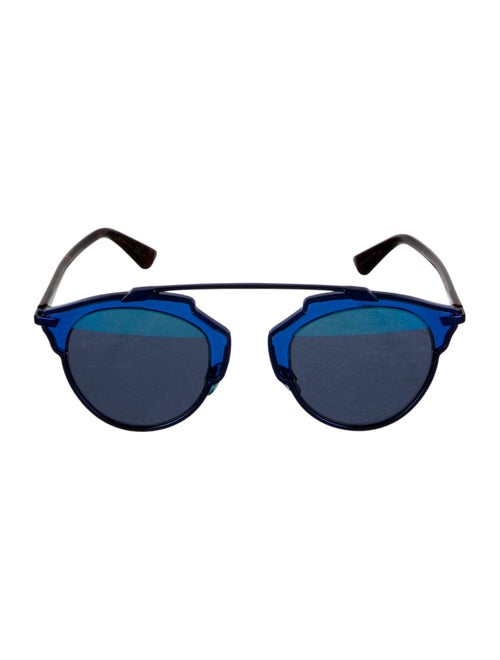 Christian Dior Round Mirrored Sunglasses