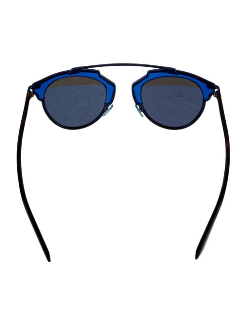 Christian Dior Round Mirrored Sunglasses