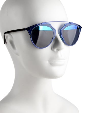 Christian Dior Round Mirrored Sunglasses