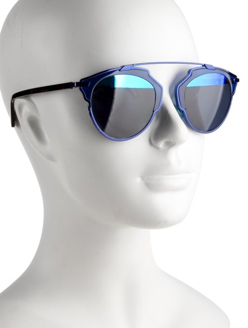 Christian Dior Round Mirrored Sunglasses