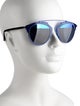 Christian Dior Round Mirrored Sunglasses