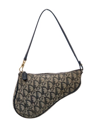 Christian Dior Diorissimo Saddle Pochette