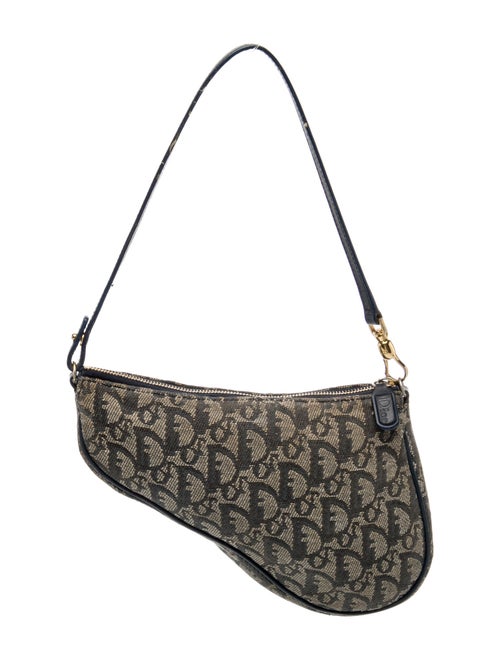 Christian Dior Diorissimo Saddle Pochette