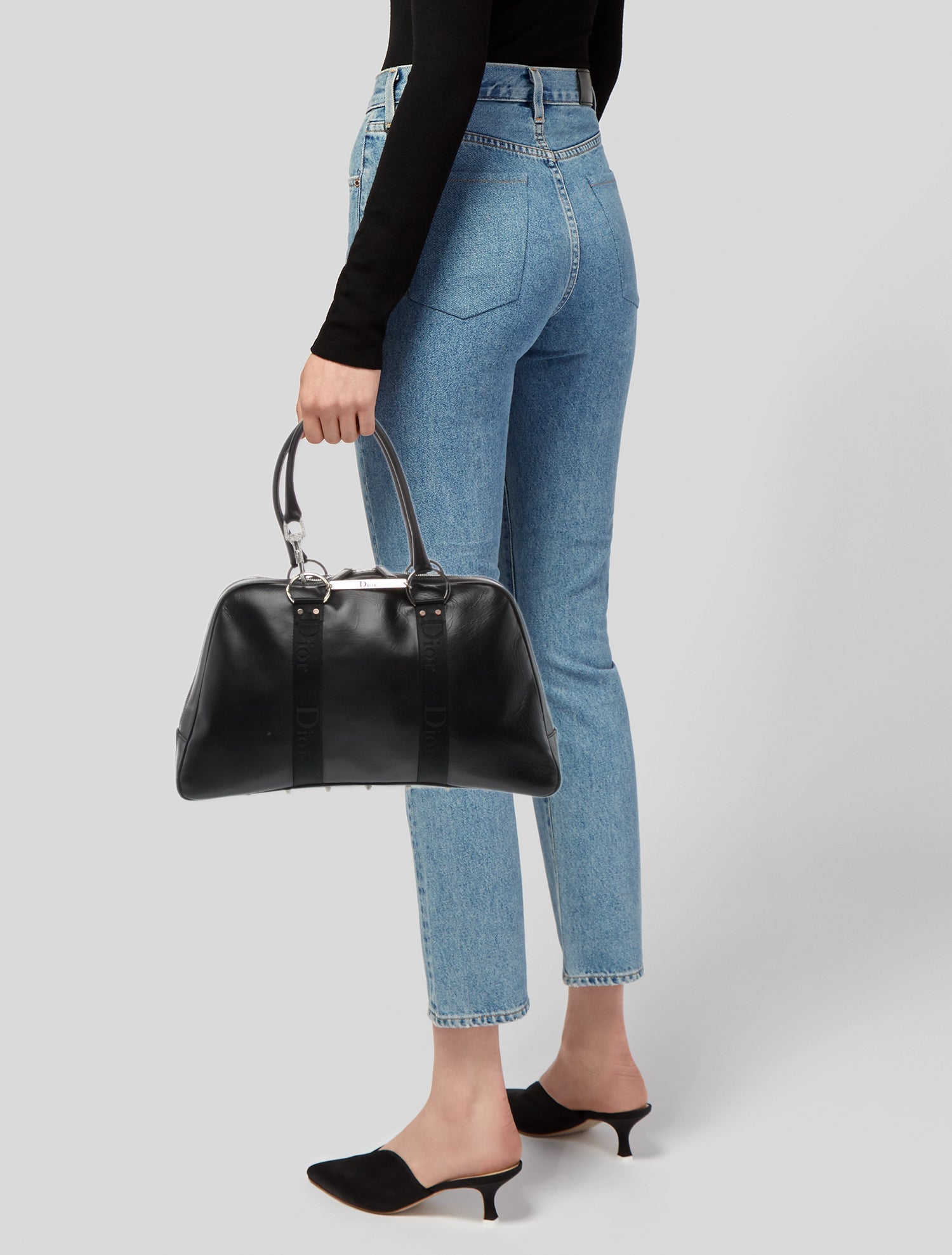 Christian Dior Leather Hardcore Bowler