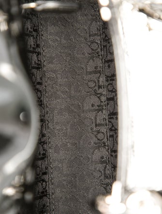 Christian Dior Patent Leather Top Handle Bag