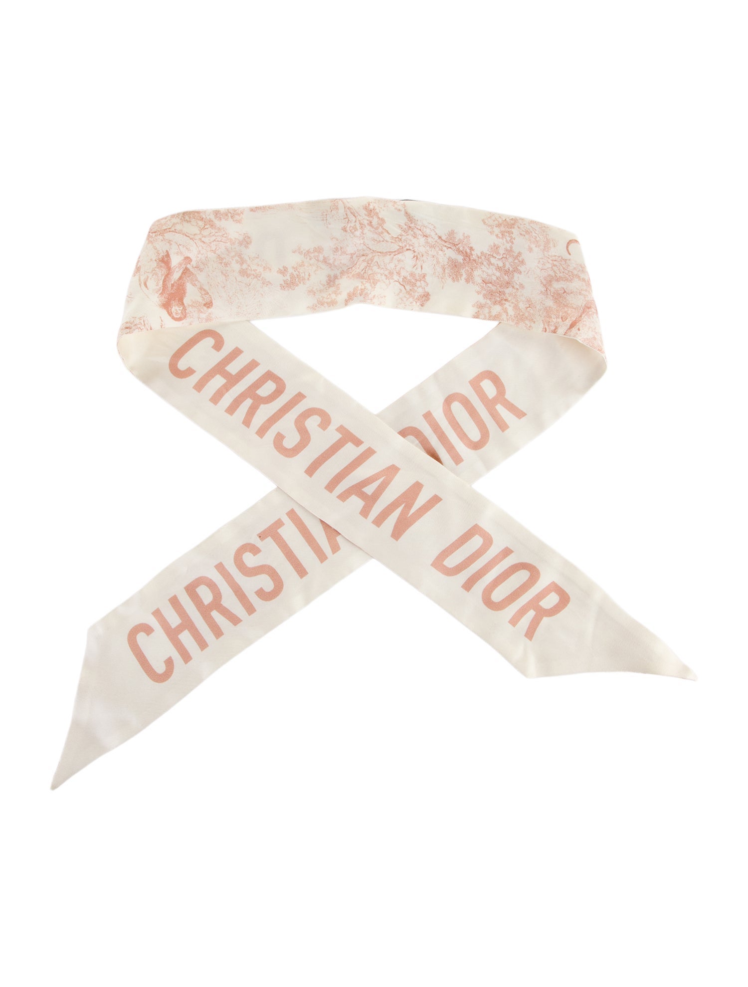 Christian Dior Silk Printed Scarf