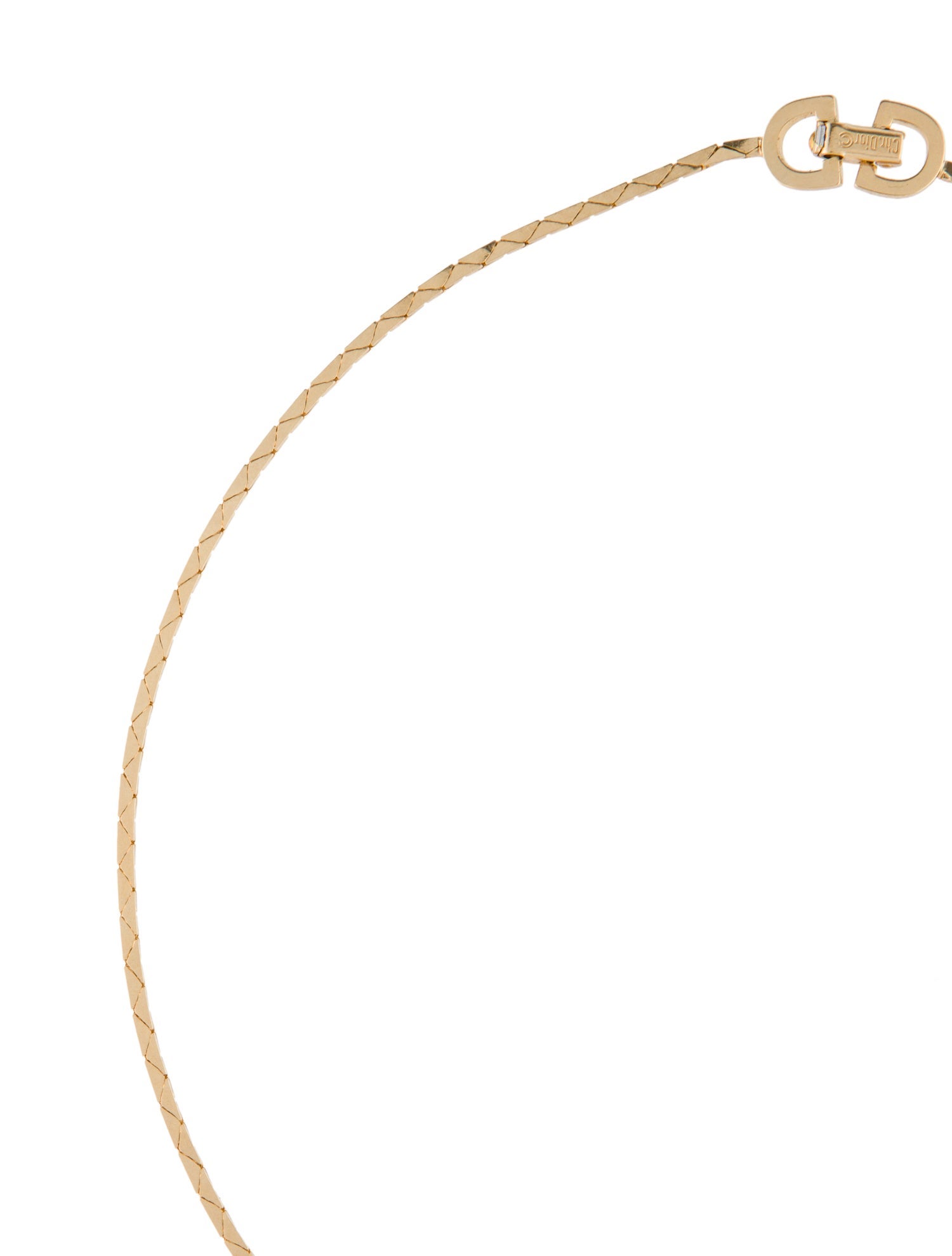 Christian Dior Vintage Chain Necklace