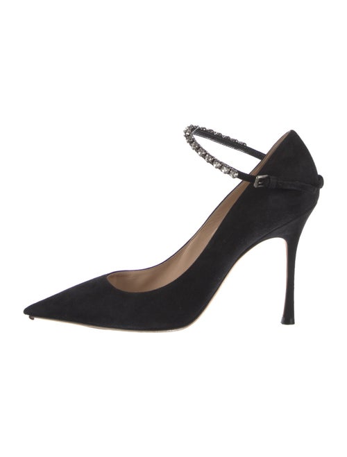 Christian Dior Diorly Suede Pumps