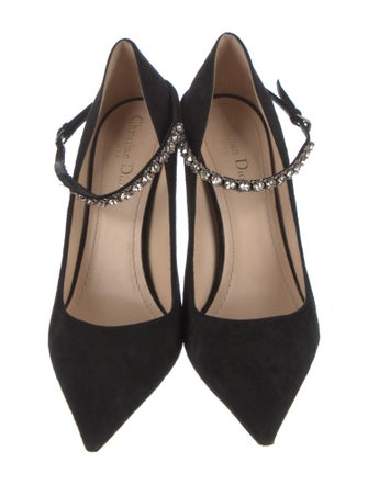Christian Dior Diorly Suede Pumps