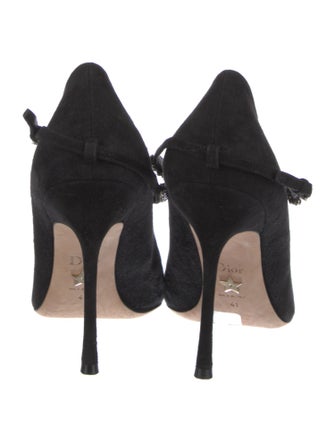 Christian Dior Diorly Suede Pumps