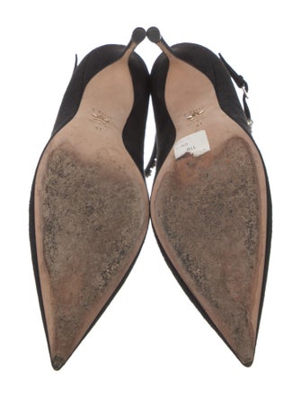 Christian Dior Diorly Suede Pumps