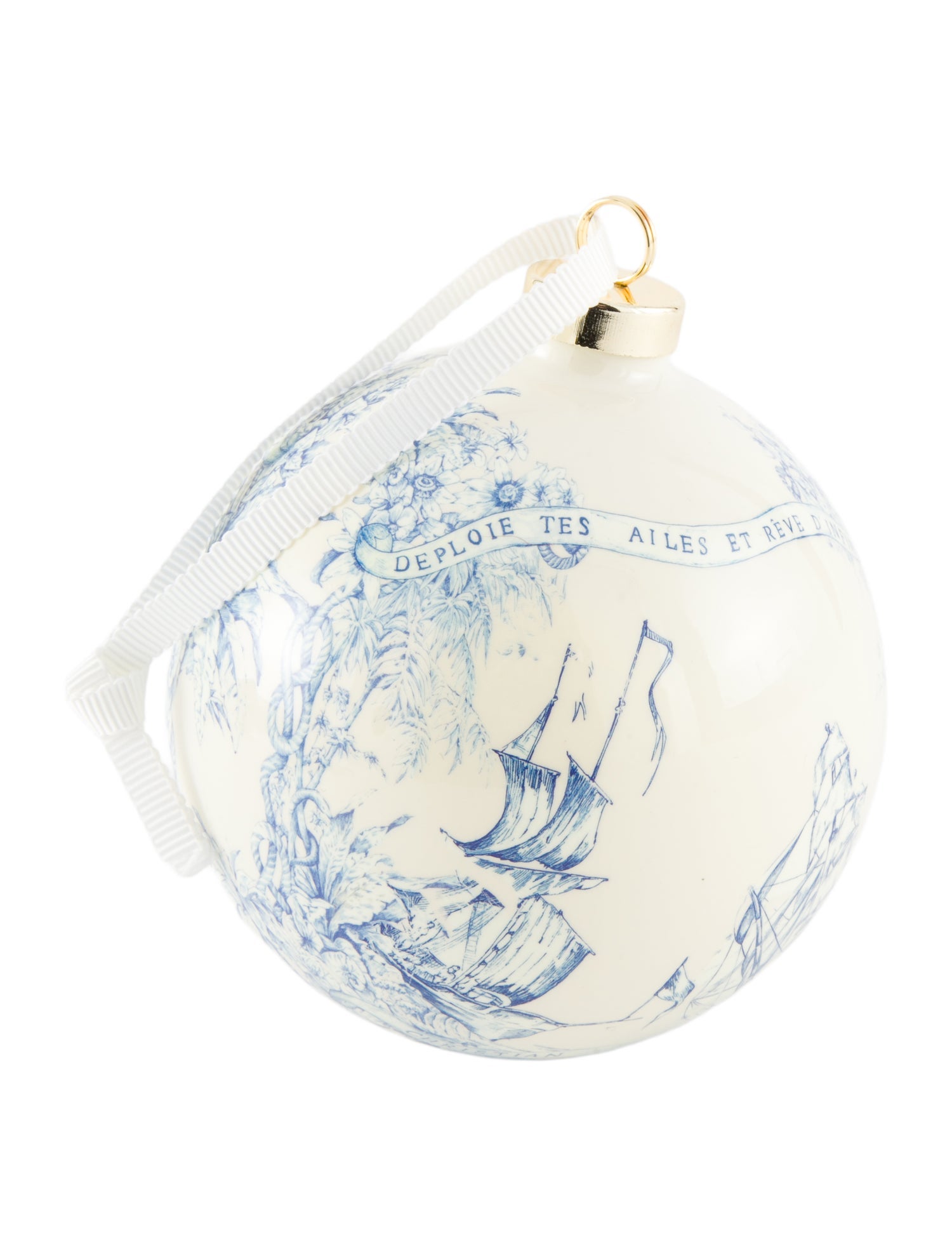 Christian Dior 4-Piece Rêve d'Infini Glass Ornaments Set