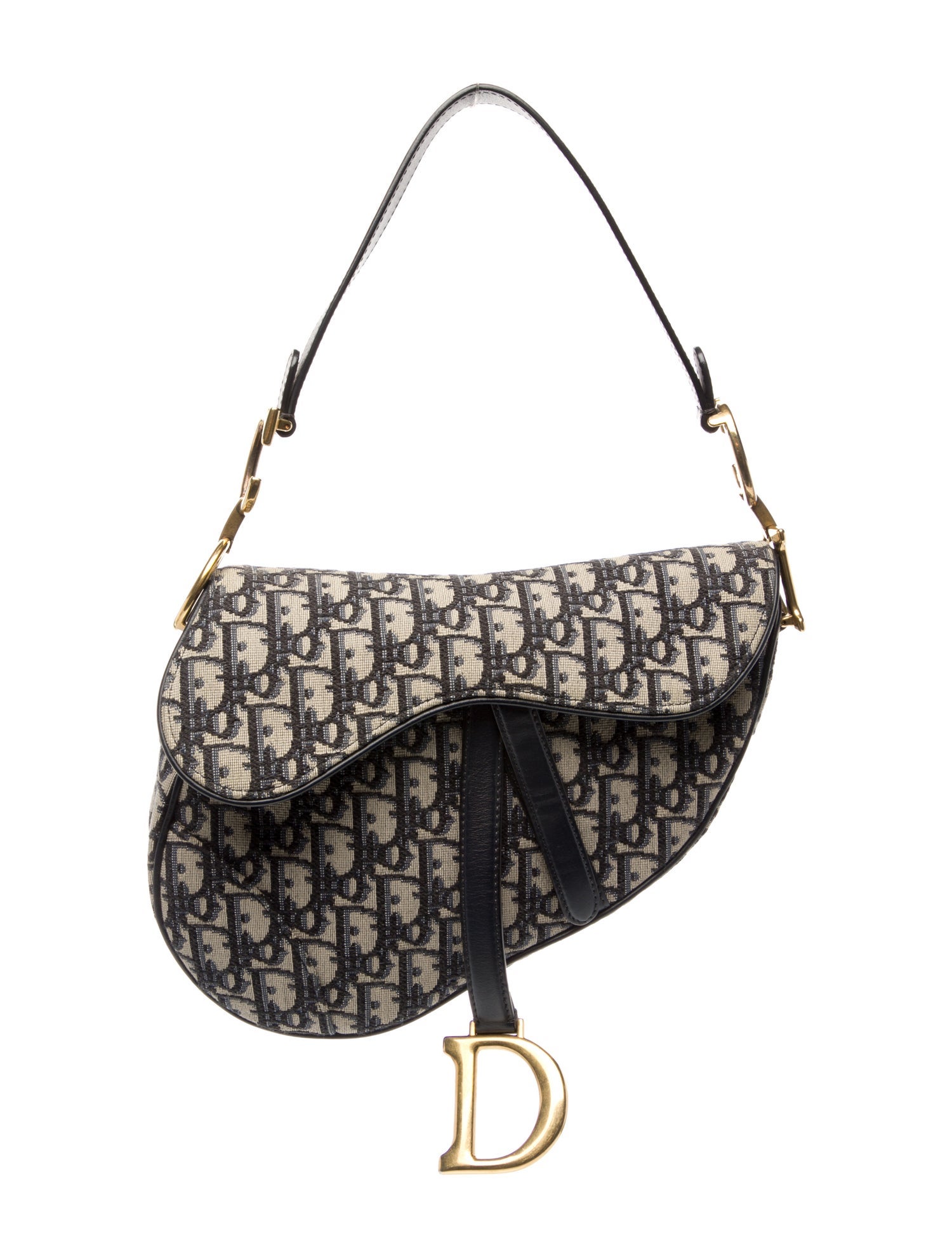 Christian Dior Oblique Jacquard Saddle