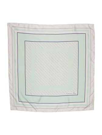 Christian Dior Silk Printed Scarf