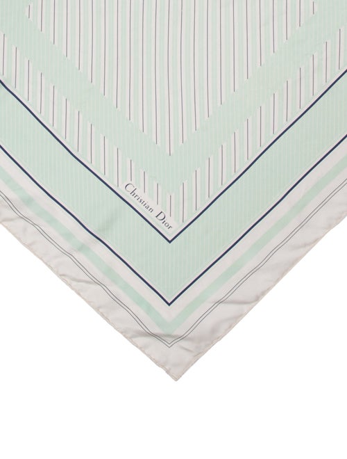 Christian Dior Silk Printed Scarf