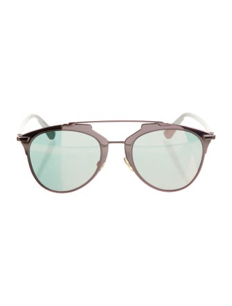 Christian Dior Wayfarer Mirrored Sunglasses