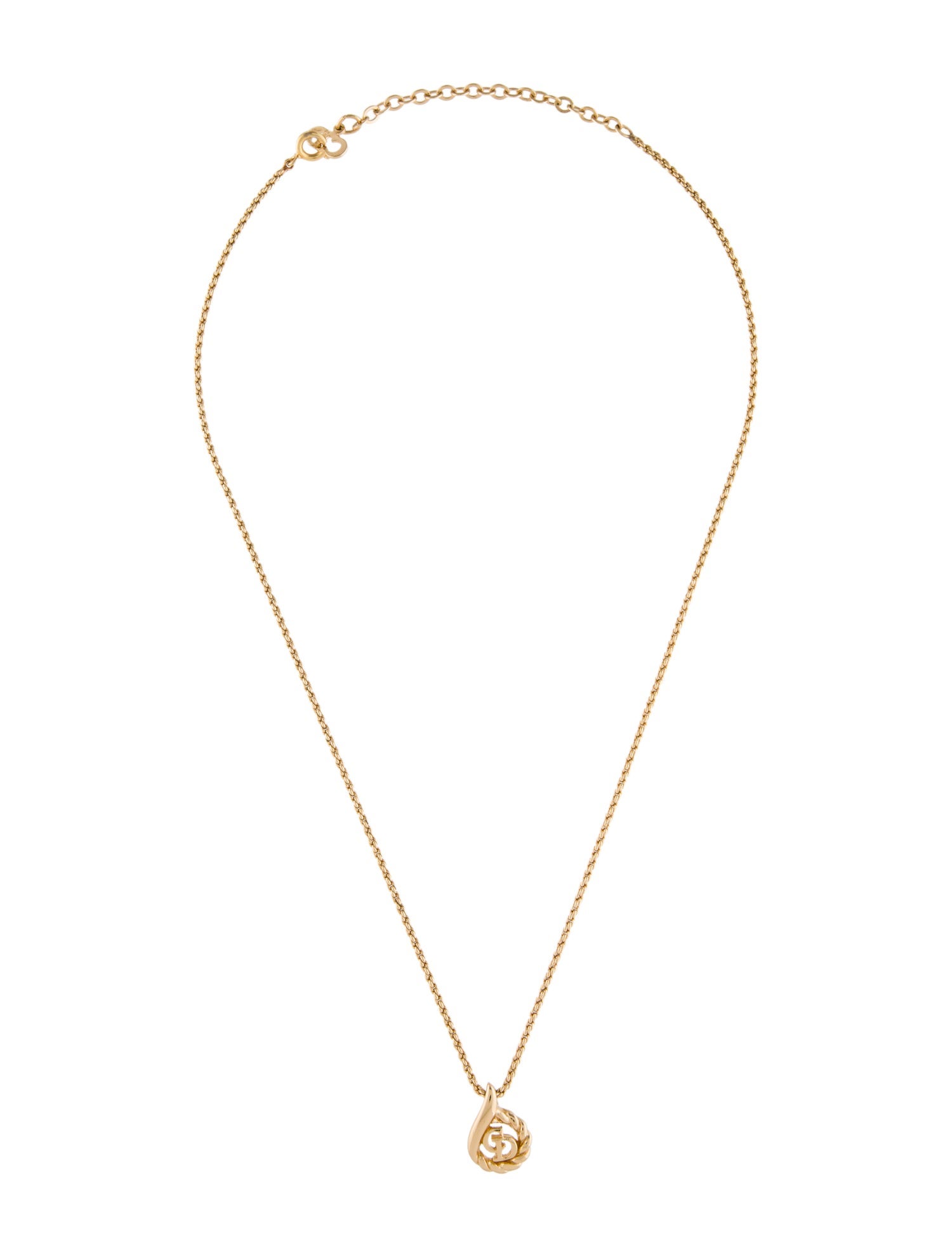 Vintage CD Pendant Necklace