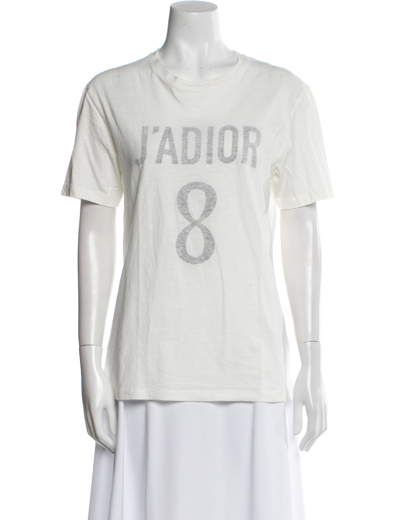 Christian Dior Graphic Print Crew Neck T-Shirt