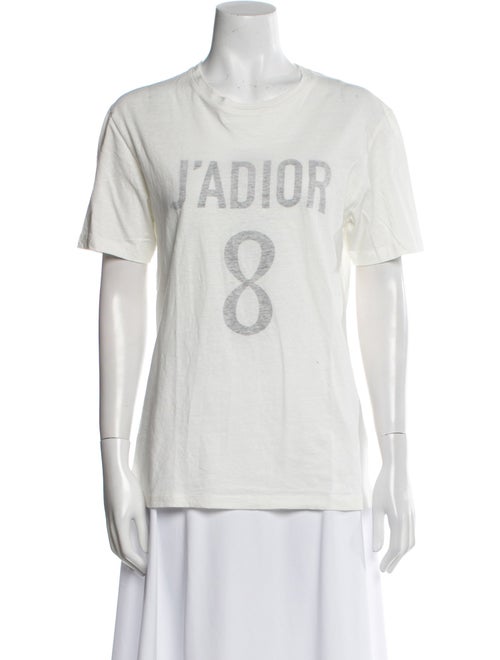 Christian Dior Graphic Print Crew Neck T-Shirt