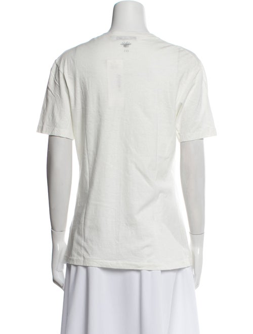 Christian Dior Graphic Print Crew Neck T-Shirt