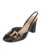 Christian Dior Patent Leather Slingback Pumps
