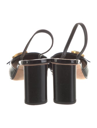 Christian Dior Patent Leather Slingback Pumps