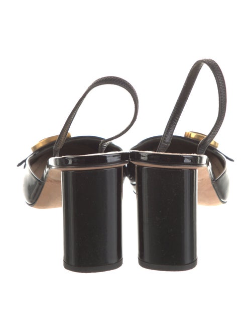 Christian Dior Patent Leather Slingback Pumps