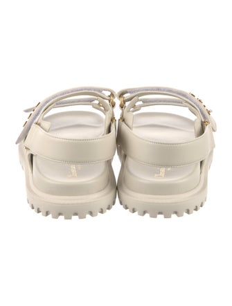 Christian Dior Leather Slingback Sandals