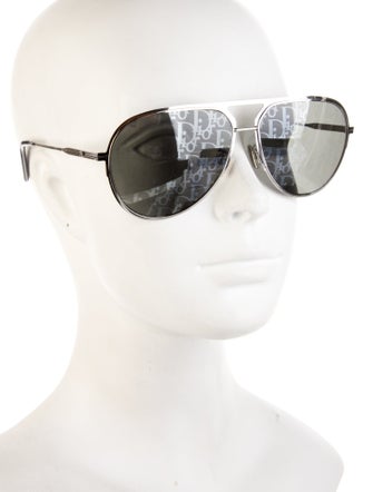 Christian Dior Aviator Mirrored Sunglasses