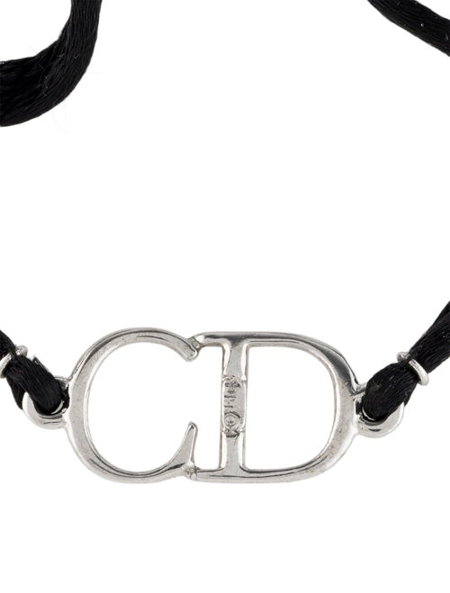 Christian Dior CD Cord Wrap Bracelet