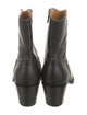 Christian Dior Leather Western Boots