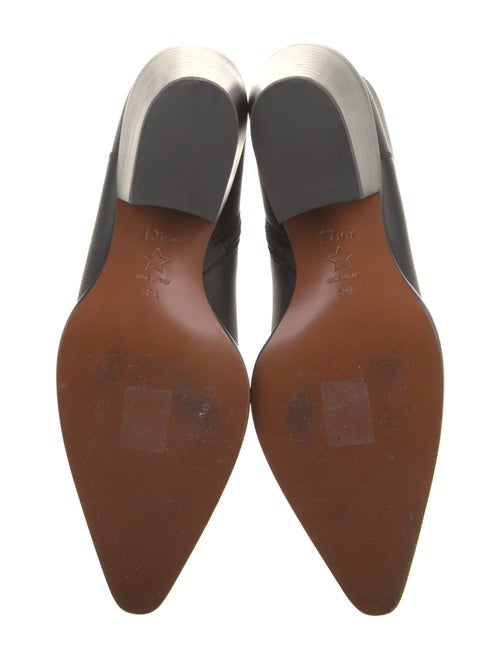 Christian Dior Leather Western Boots