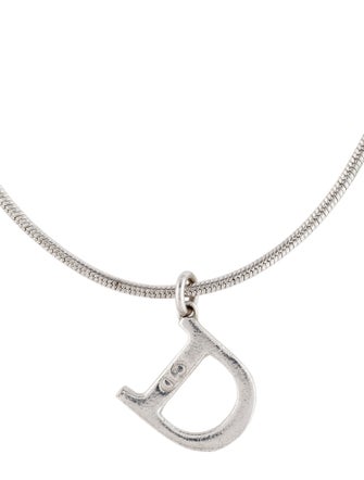 Christian Dior 'D' Logo Charm Bracelet