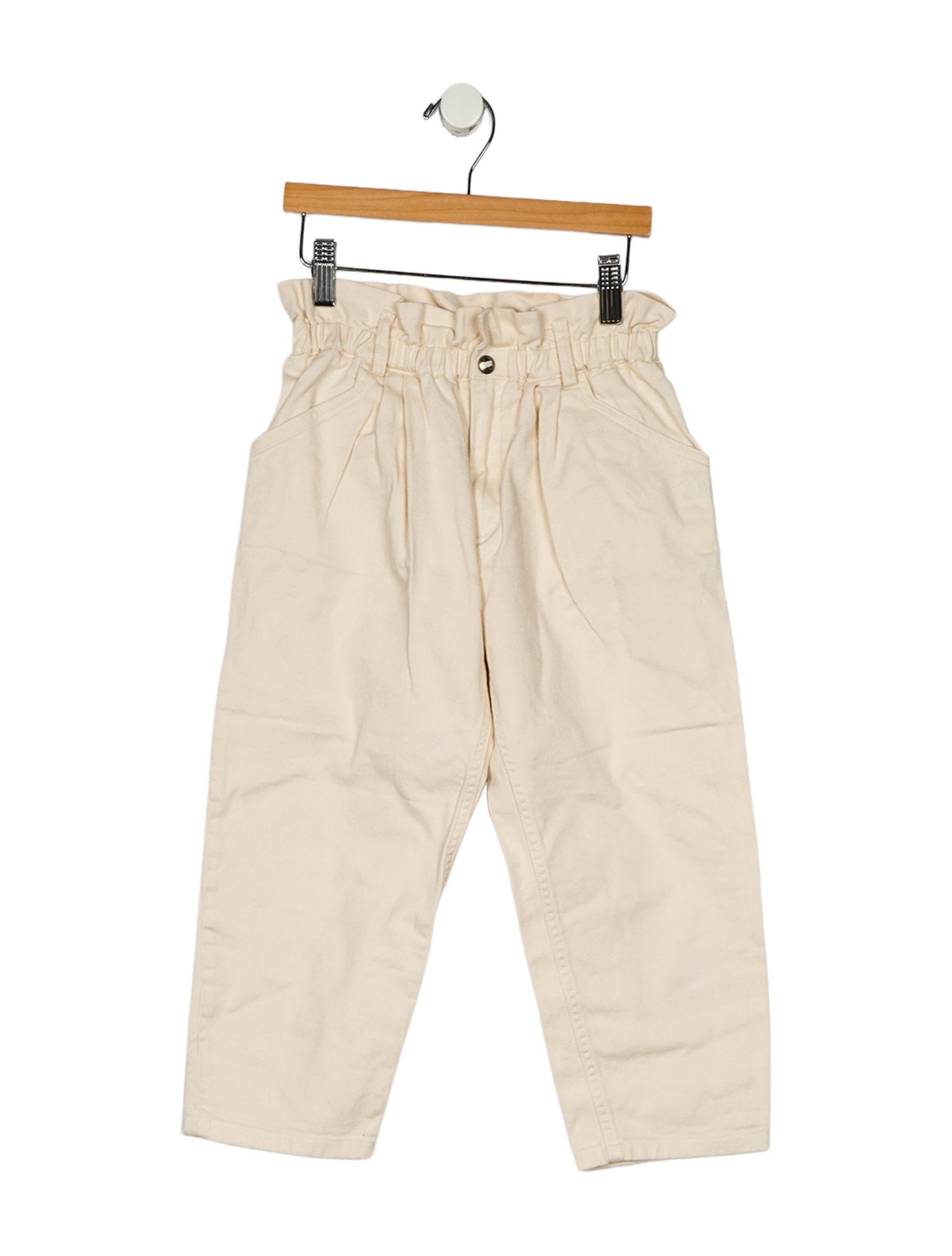 Christian Dior kid girls' neutral pants