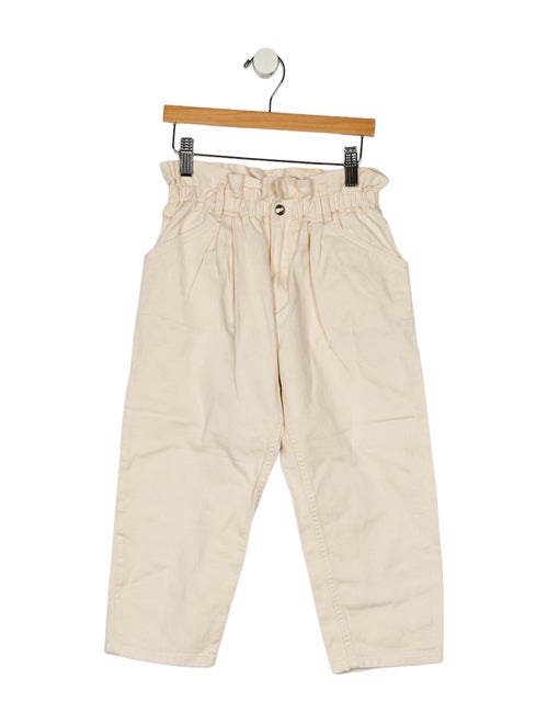 Christian Dior kid girls' neutral pants