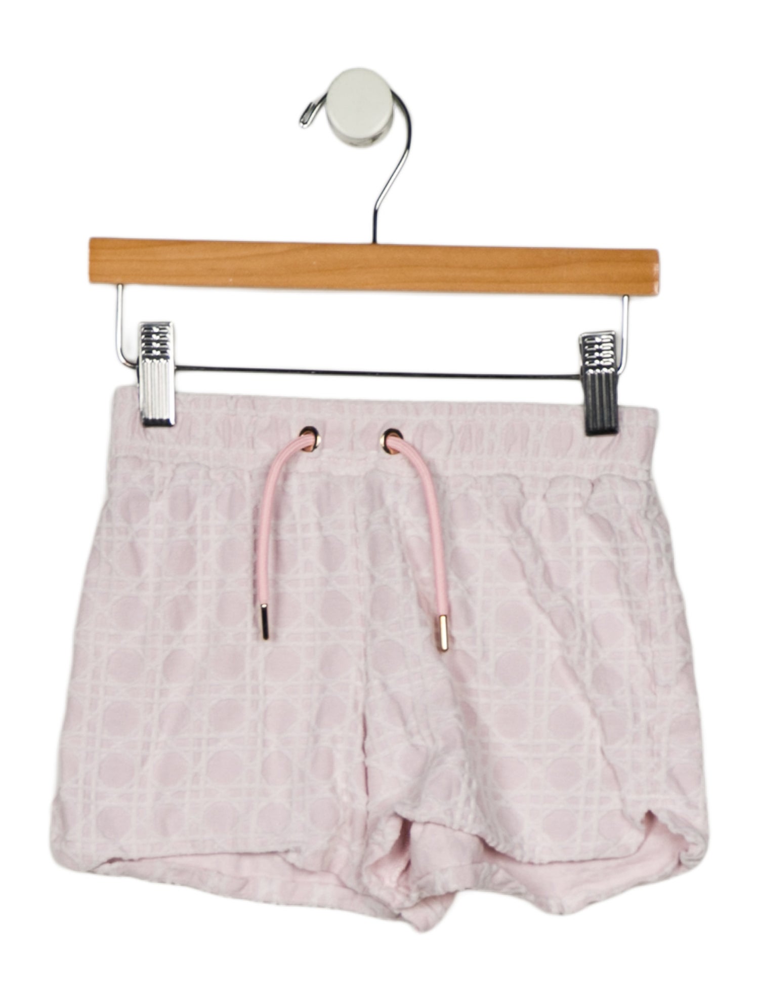 Christian Dior Kids Cannage Terry Cloth Shorts