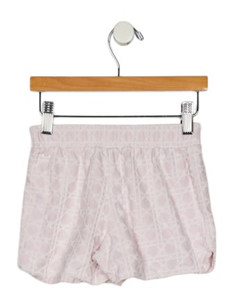 Christian Dior Kids Cannage Terry Cloth Shorts