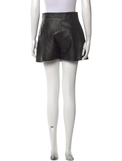 Christian Dior Leather Mini Shorts