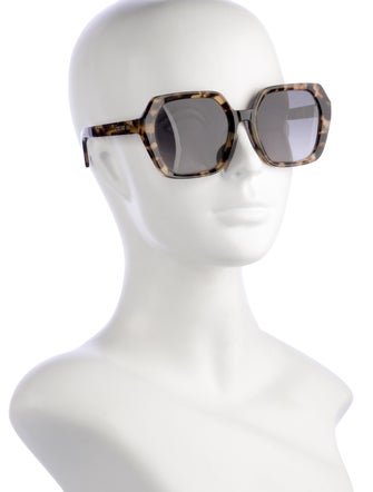 Christian Dior Oversize Gradient Sunglasses