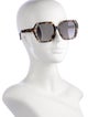 Christian Dior Oversize Gradient Sunglasses