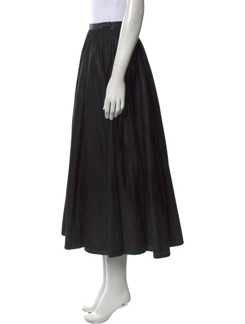 Christian Dior Pleated Accents Midi Length Skirt
